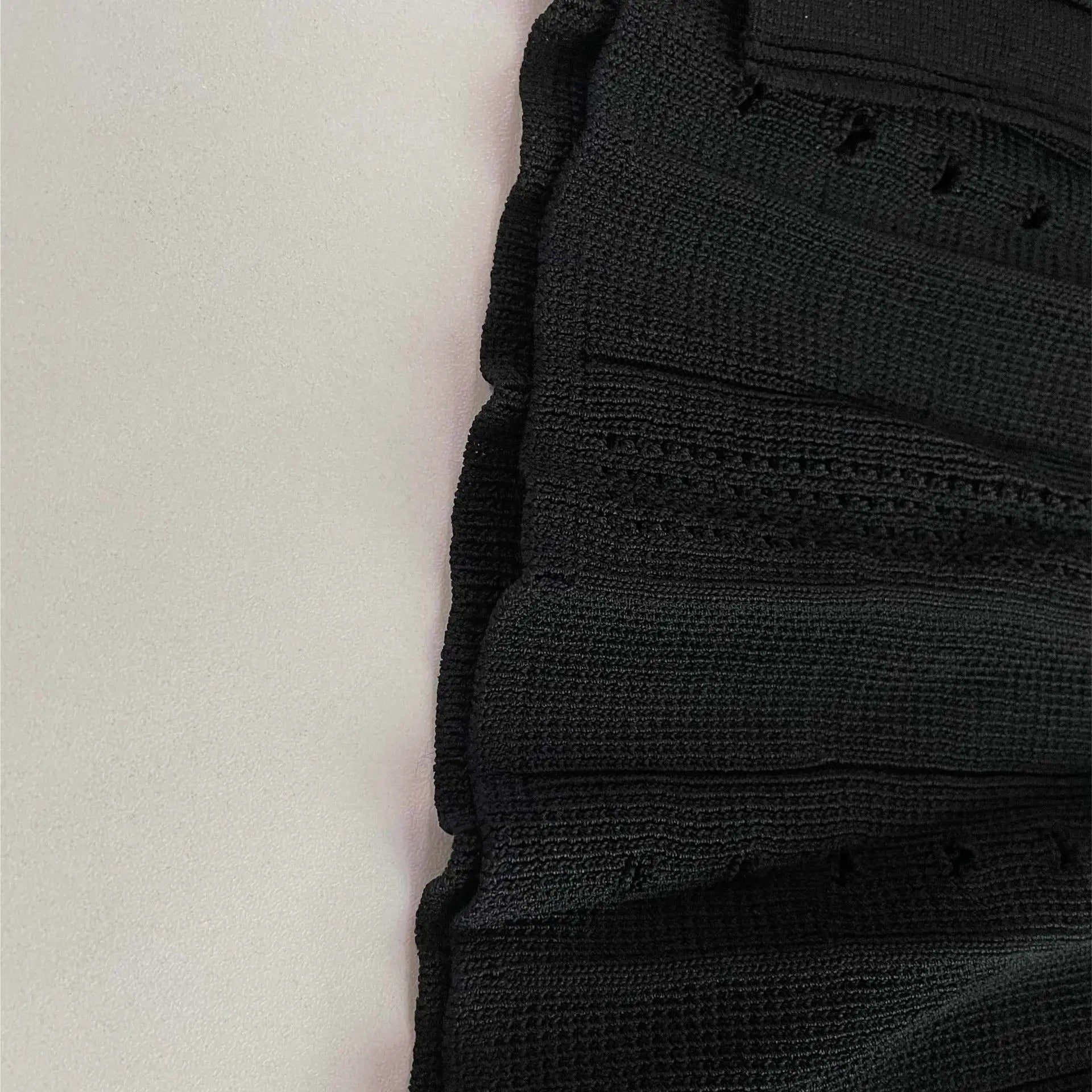 French Elegant Knitted Mermaid Dress - Hollow Slimming Fish Tail Dress - JStorehub 
