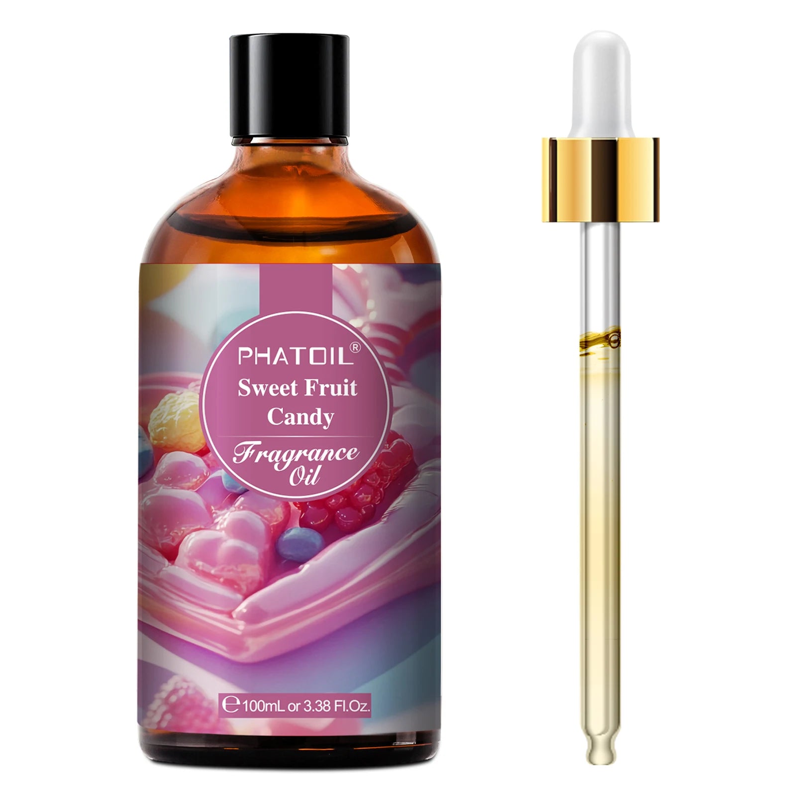 Phatoil 100ml Fragrance Oil with Dropper - White Musk Orange Blossom - JStorehub 