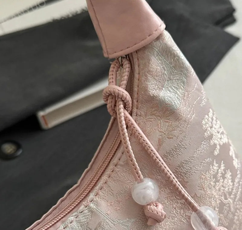 Chinese Style Fine Embroidery Shoulder Bag 2025 - Fashion Crossbody Tote Handbag for Women - JStorehub 