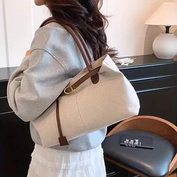 Shoulder Tote Bag for Women Durable Material Travel Commuter - SalmanStore 