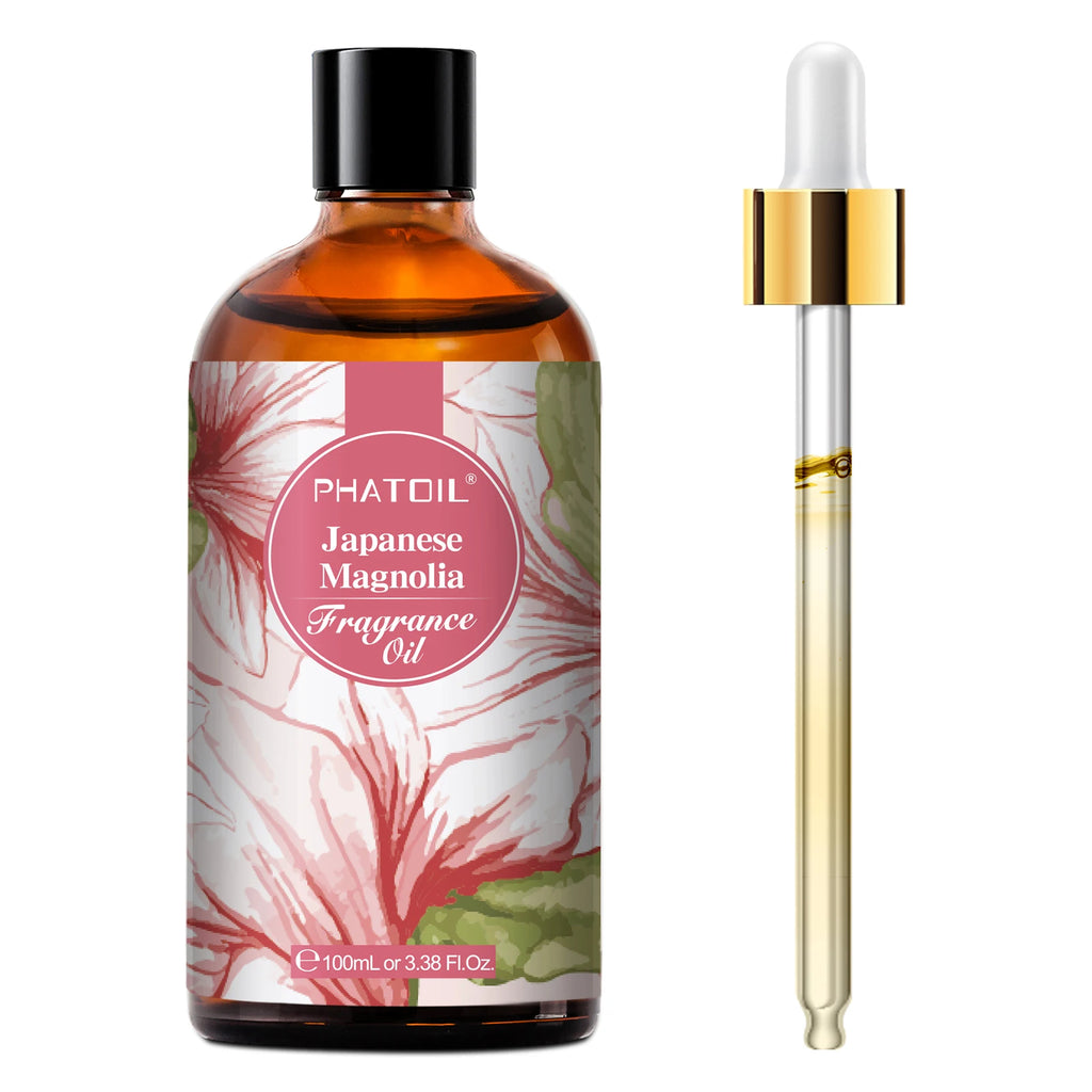 Phatoil 100ml Fragrance Oil with Dropper - White Musk Orange Blossom - JStorehub 
