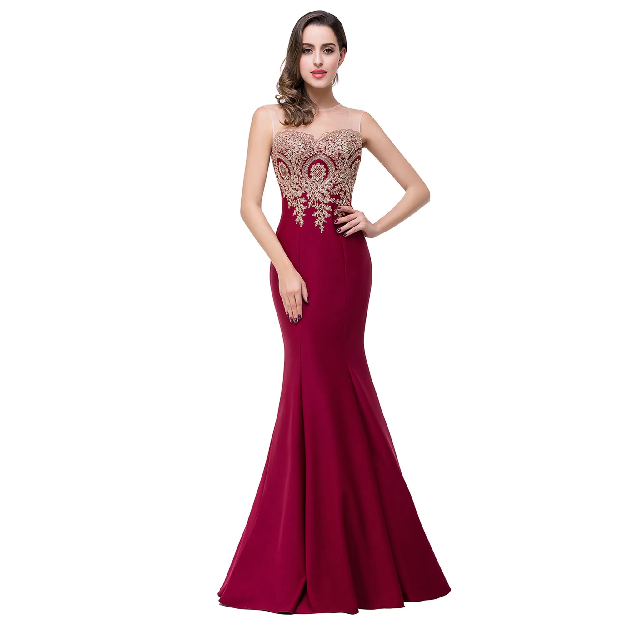 Elegant Wedding Dress for Women – Modern Bridal Gown - SalmanStore 