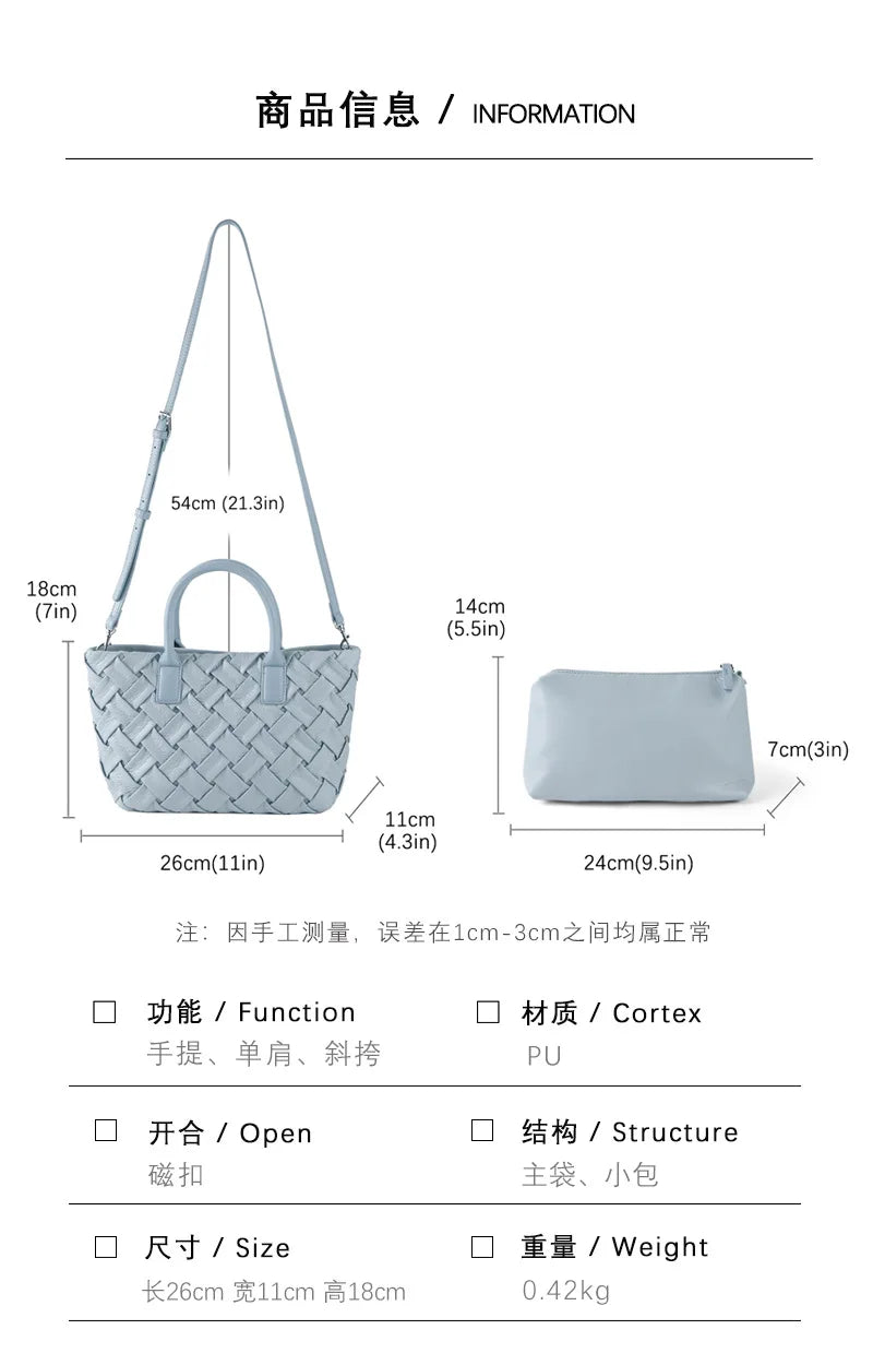 ZR Diary Pleated PU Leather Shoulder Bag for Women - Versatile Commuter Messenger Bag - JStorehub 
