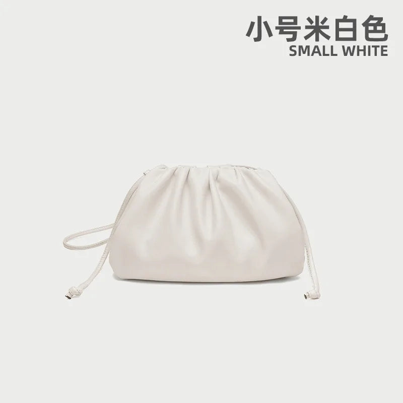 Luxury Soft PU Leather Shoulder Bag for Women - Small Crossbody Messenger Bag