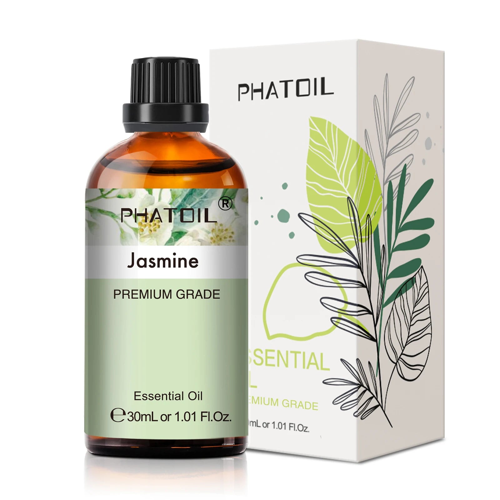 Phatoil 30ml Aromatherapy Essential Oil Set - Lavender Eucalyptus Vanilla Orange - JStorehub 
