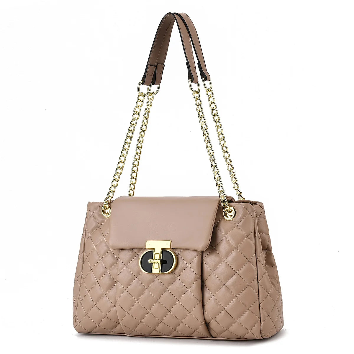 Luxury Brand Designer Women Fashionable Handbag with Diamond Grid - SalmanStore 