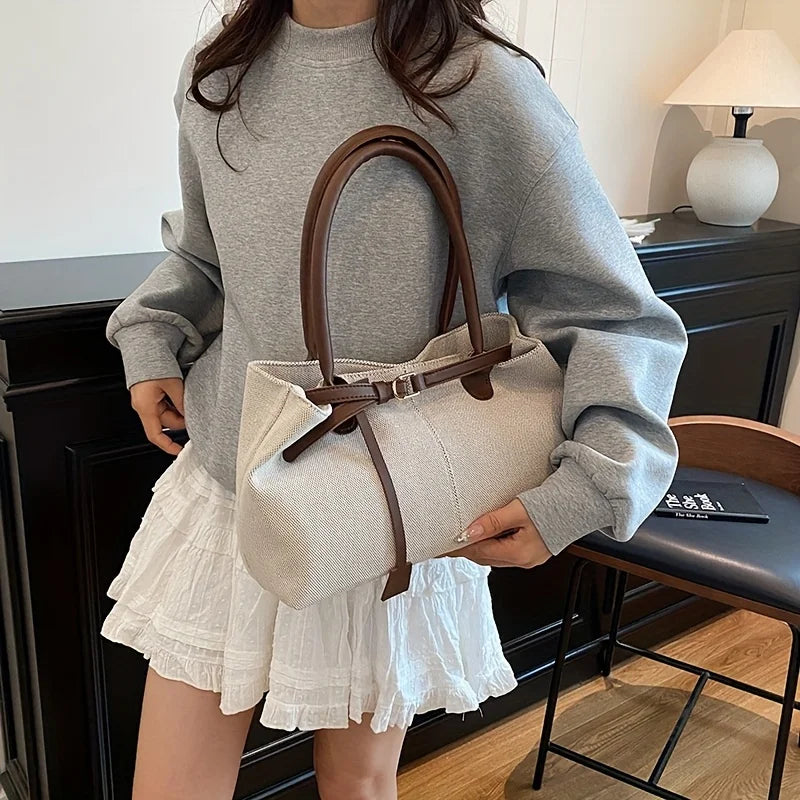 Shoulder Tote Bag for Women Durable Material Travel Commuter - SalmanStore 