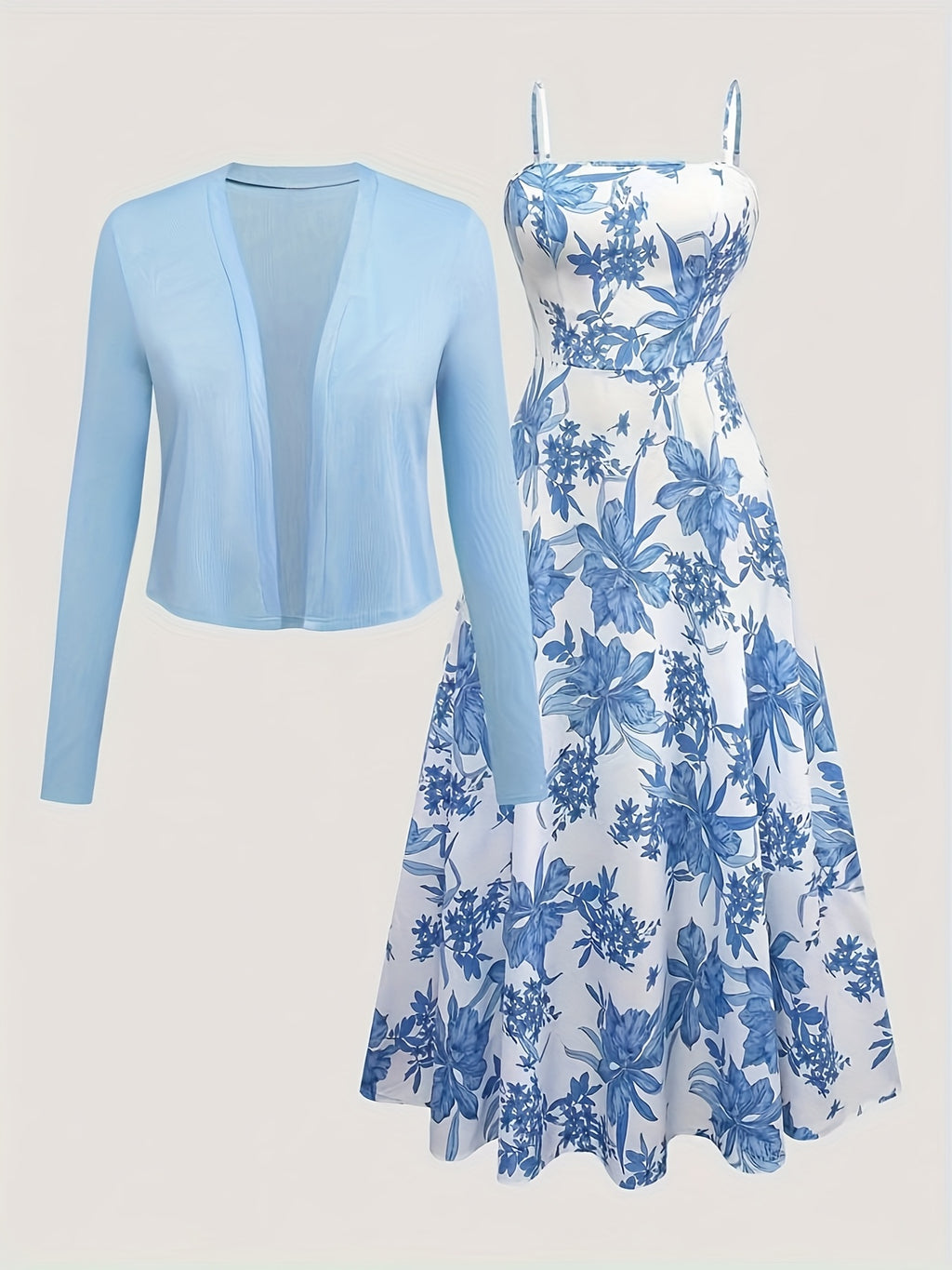 Women Dresses - Stylish Two-Piece Floral Set | Salman Store